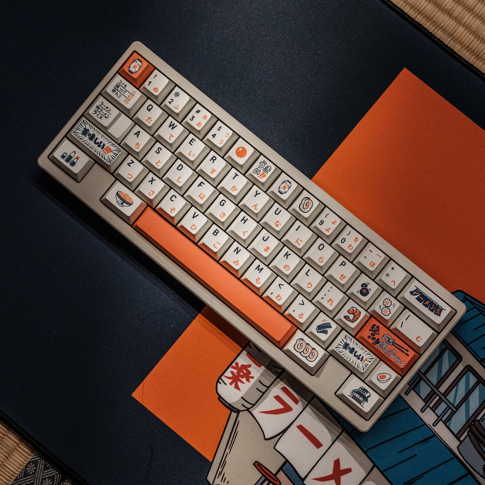 FBB Ichiraku Ramen Cherry profile Keycaps - Image 4