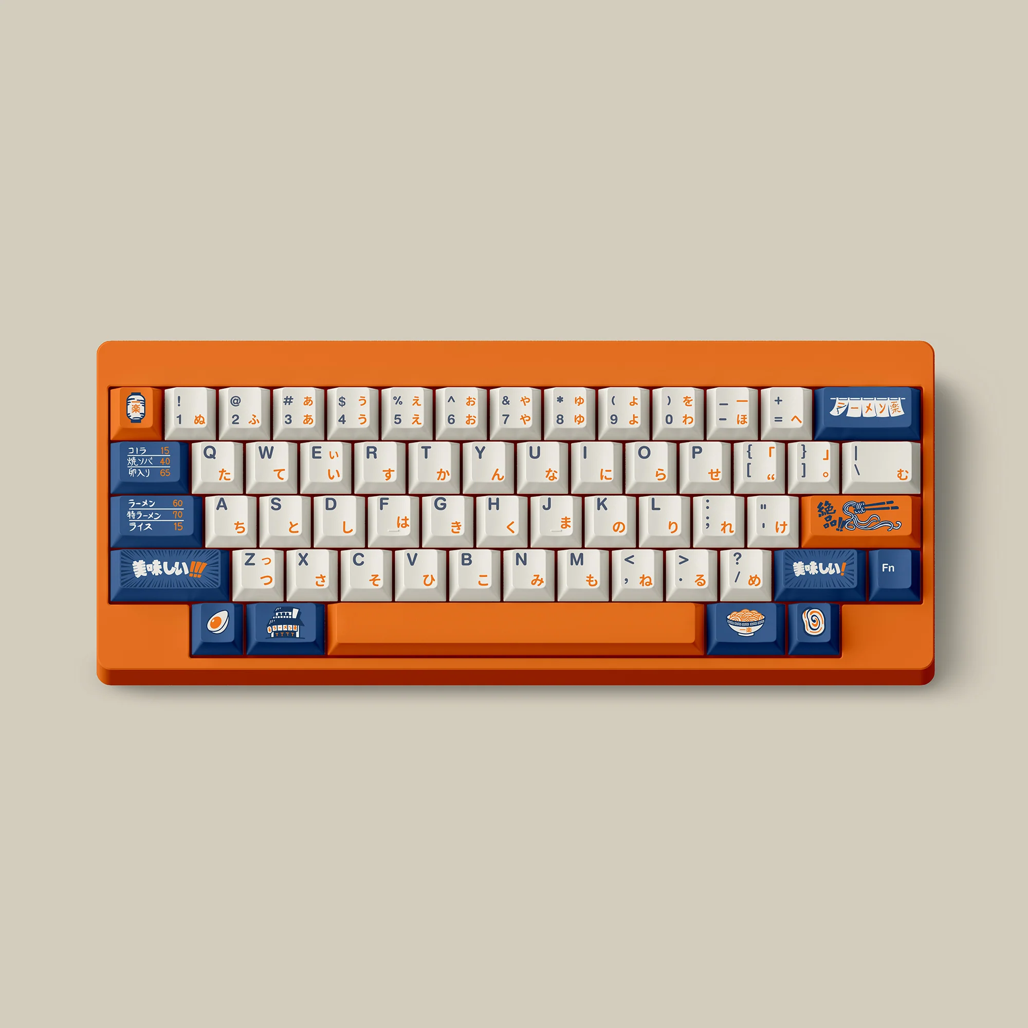 Ichiraku Ramen R2 Cherry profile Keycaps - Image 16