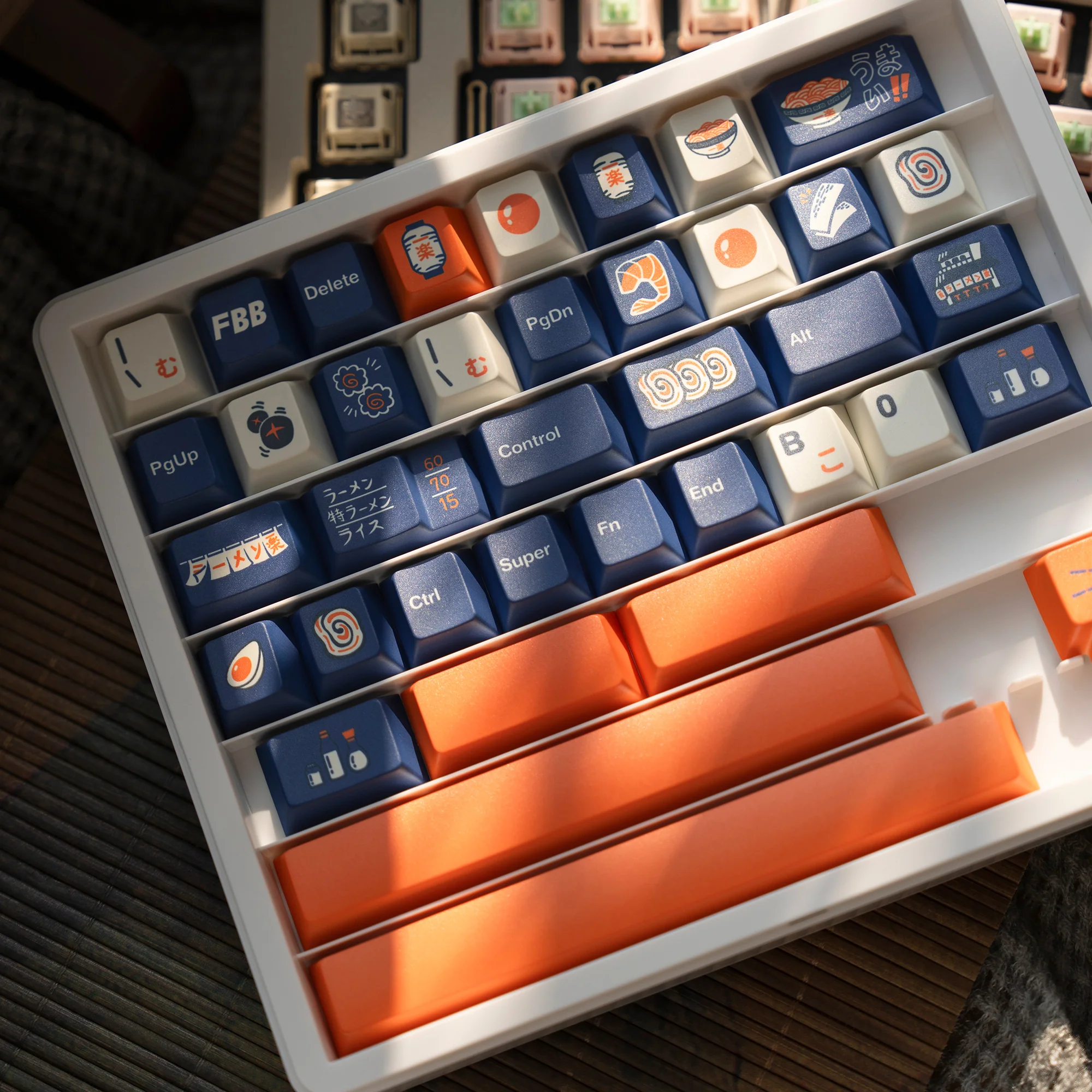 Ichiraku Ramen R2 Cherry profile Keycaps - Image 6