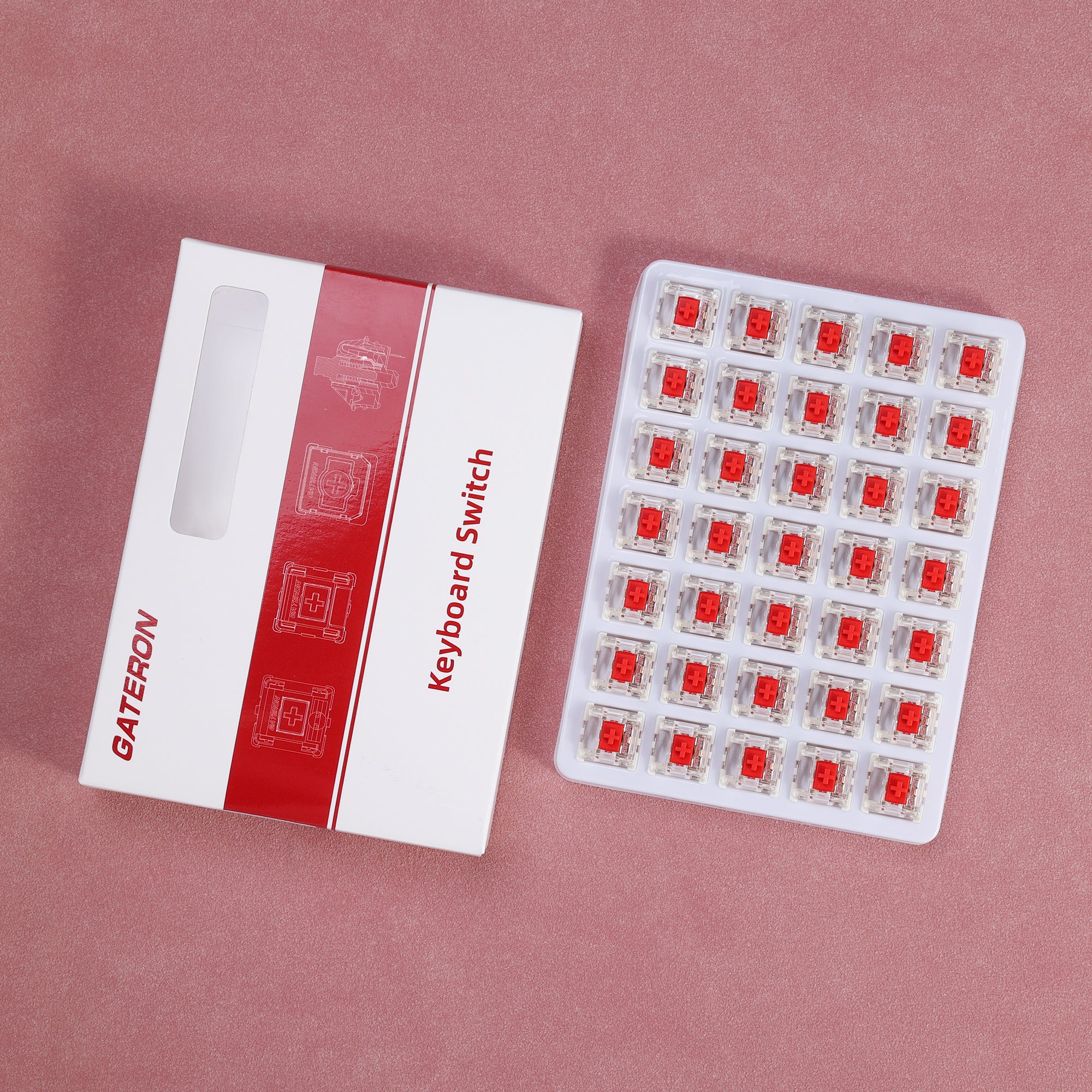 Gateron G Pro 3.0 Red Linear Switches - Image 13