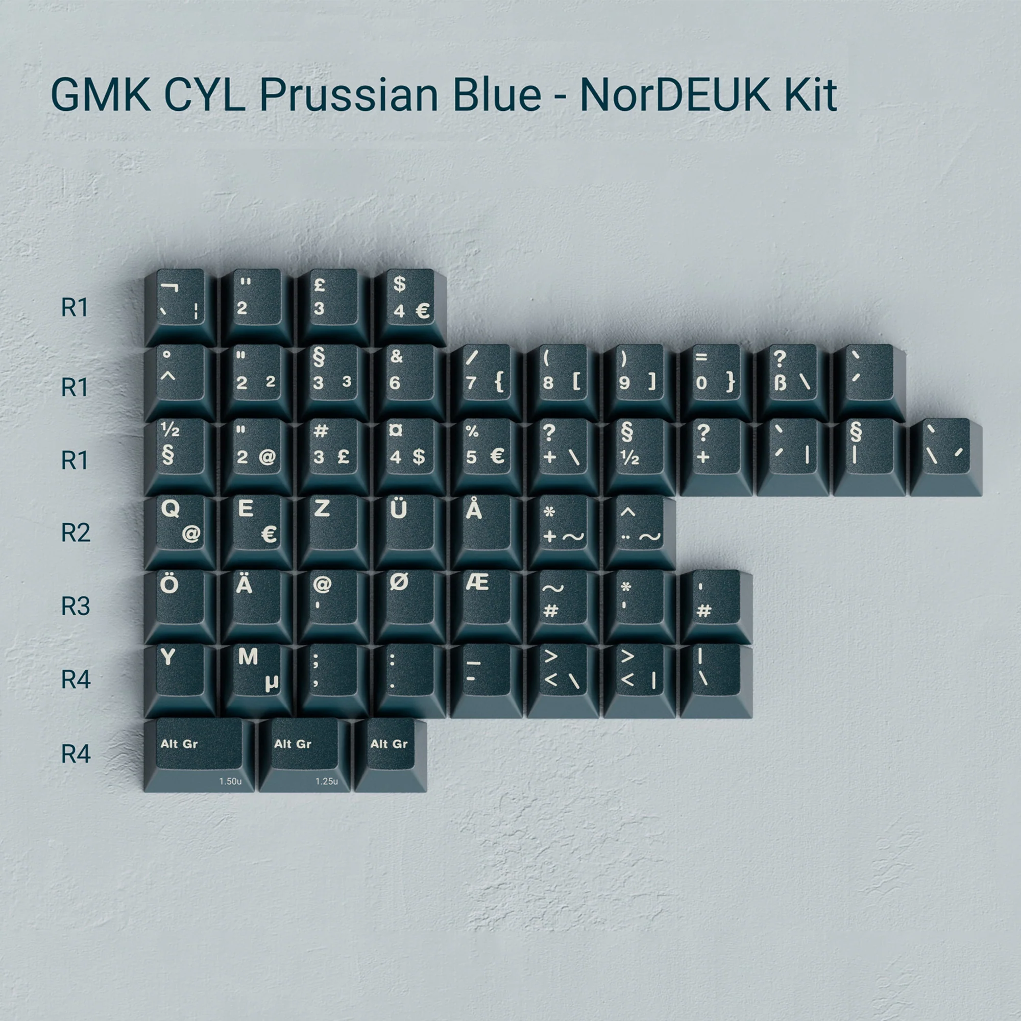 GMK CYL Prussian Blue - Image 2
