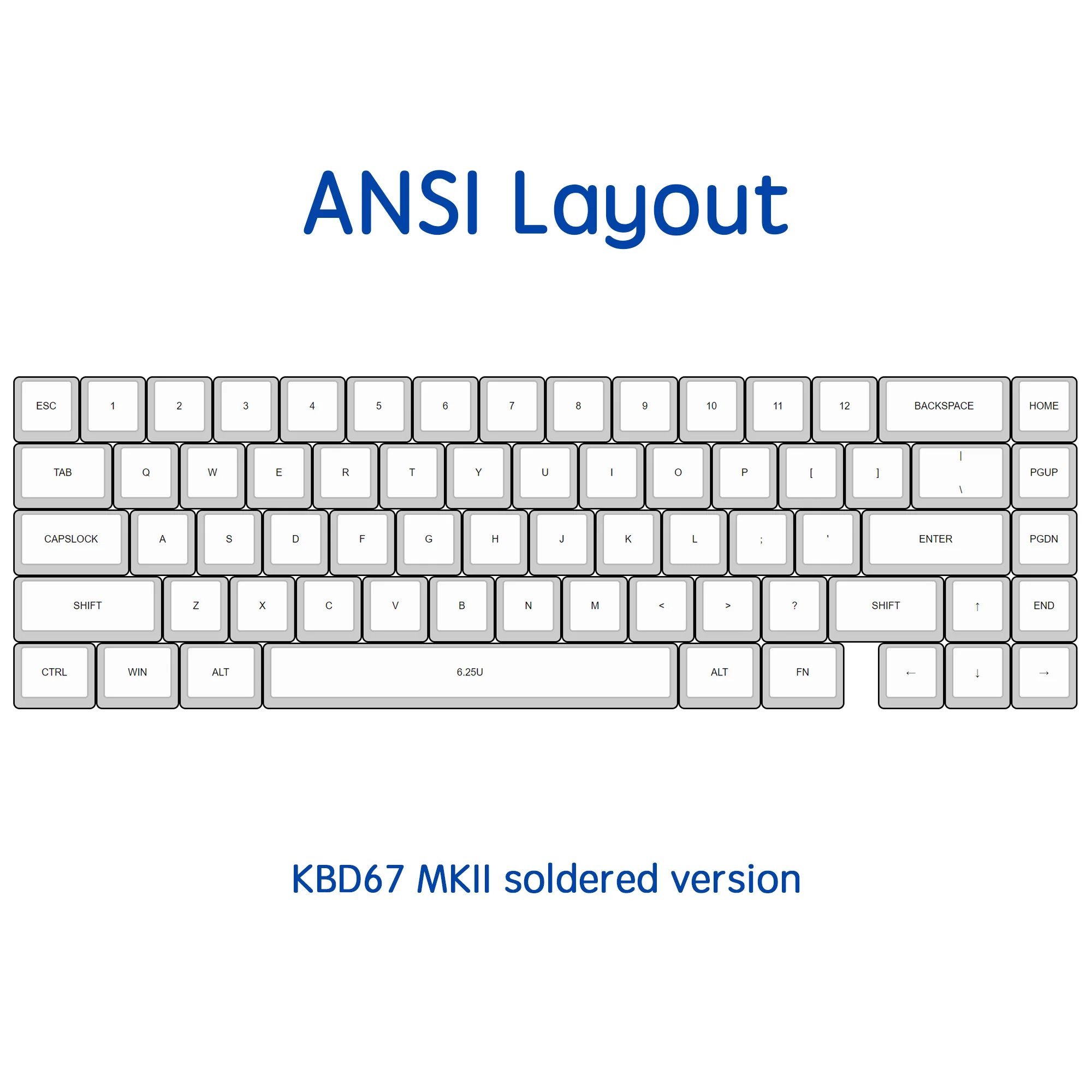 KBD67 MarK II soldered version assembly service - Image 2