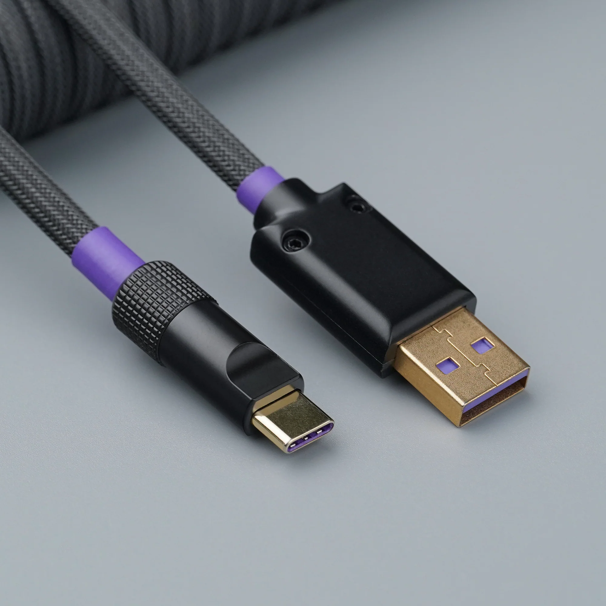 KBDfans Purpolch Handmade Custom Mechanical Keyboard USB-C Cable 2.0 - Image 4