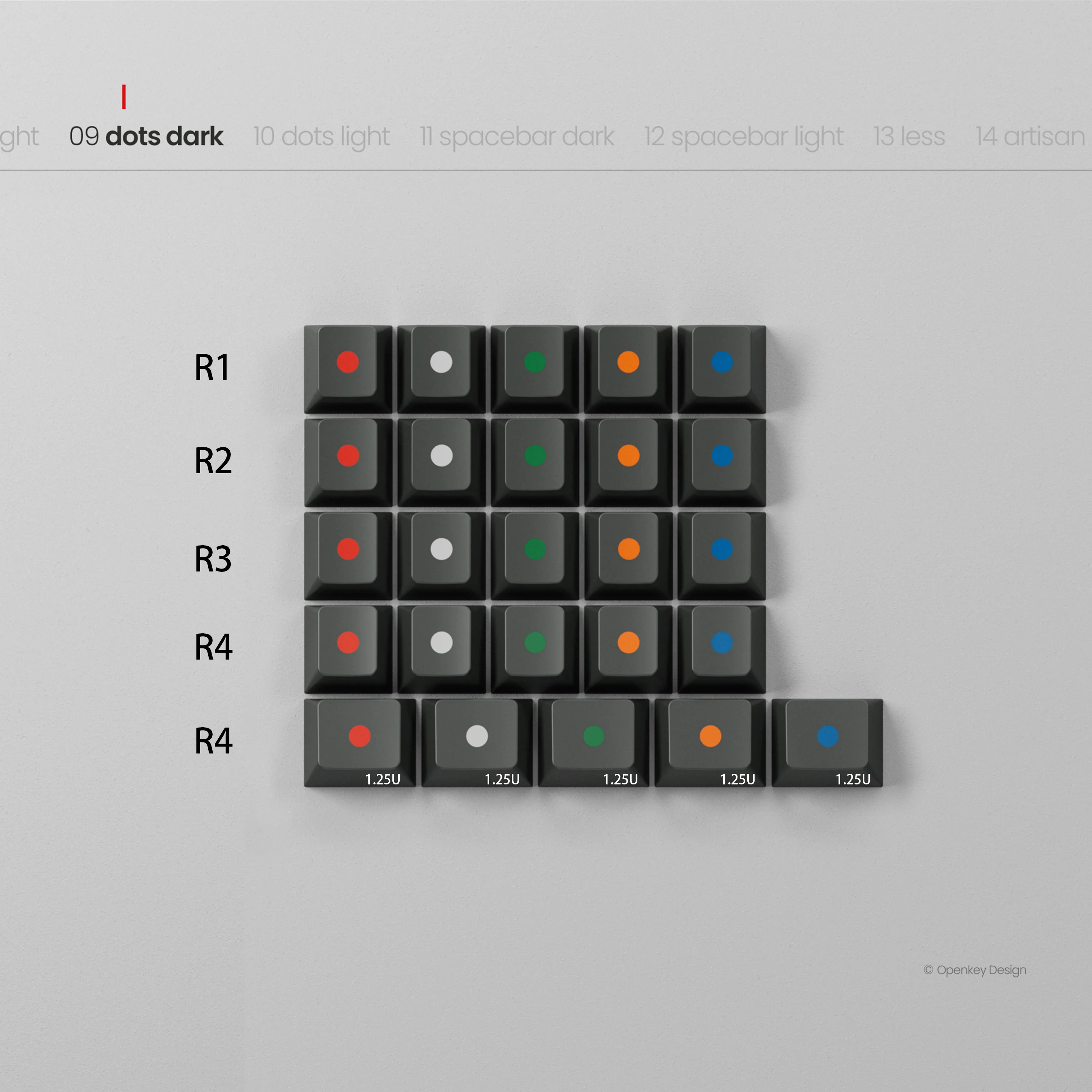 PBTfans x Openkey Design Less, but better Dark - Image 3
