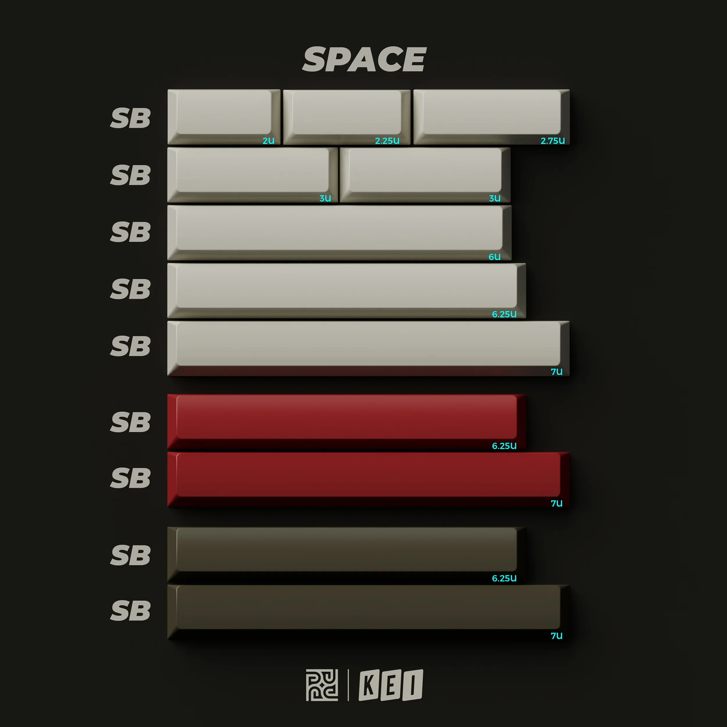 PBTfans Spacebar Kit Collection - Image 25