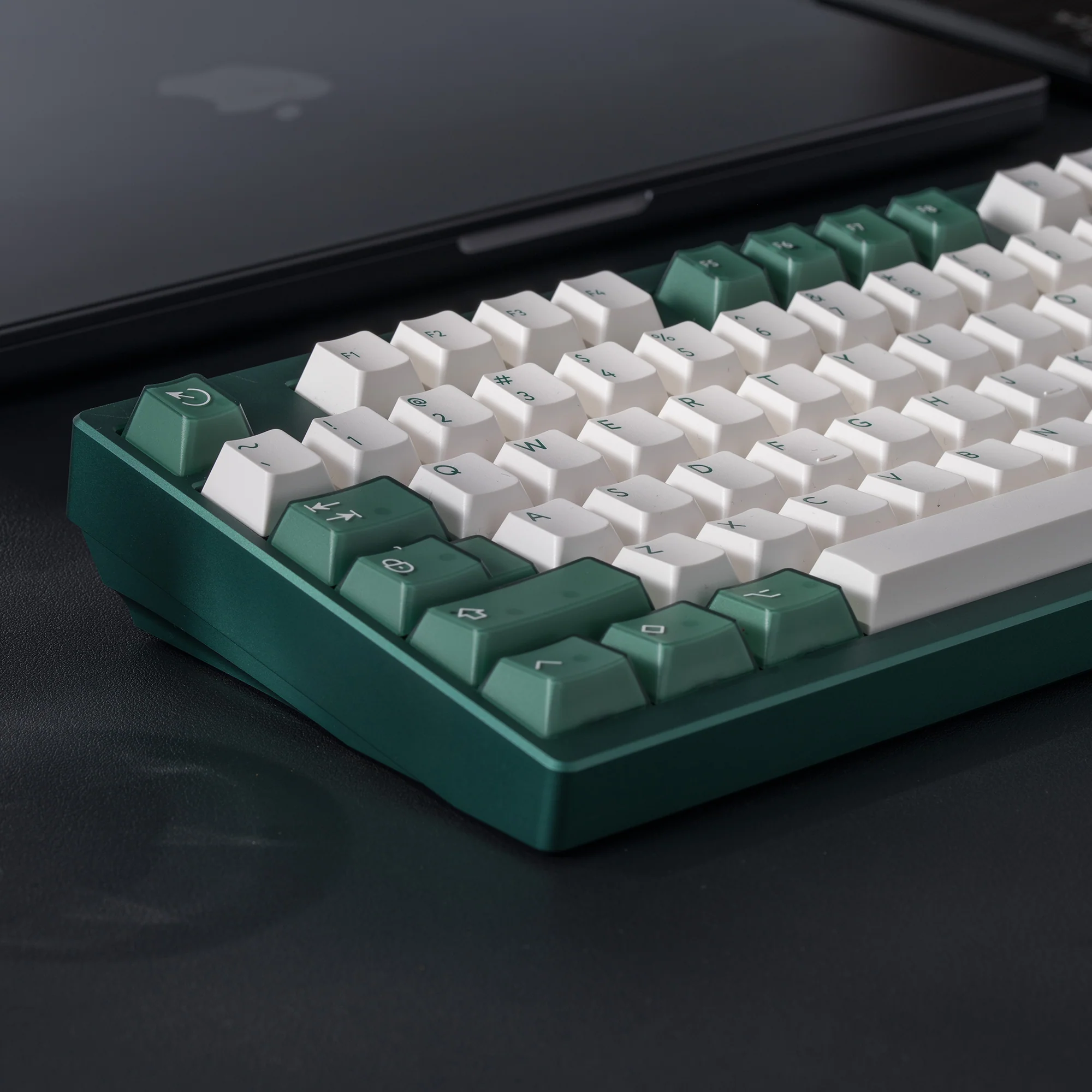 Ready to use Athena 1800 Anodized Pine green with PBTfans TransGreen - Image 3